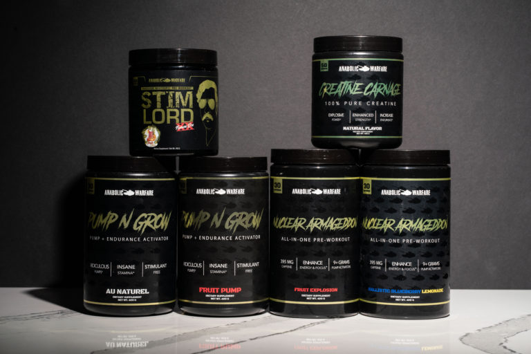 Anabolic Warfare products