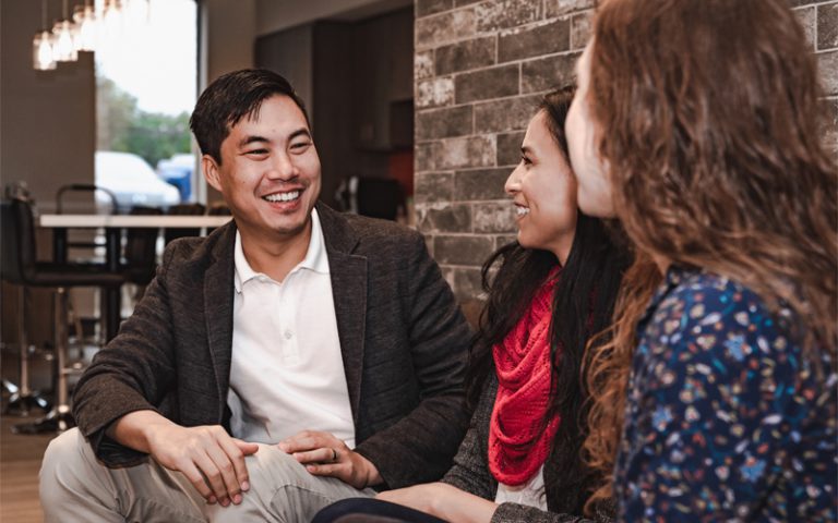 Defyned Employees talking